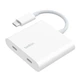 Адаптер Belkin Connect USB-C - USB-C Data + Charge 100W 0.15 м White (WCZ002dsWH-APL) - зображення 1