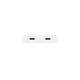 Адаптер Belkin Connect USB-C - USB-C Data + Charge 100W 0.15 м White (WCZ002dsWH-APL) - зображення 5