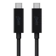 Кабель Belkin Type-C to Type-C 10Gbps 1 м Black (F2CU052bt1MBKP1) OEM - изображение 1