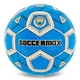 Футбольний м'яч Soccermax Manchester City, розмір 5, ПУ, ручне зшивання, латексна камера(OB_4EF17731CF4D) - зображення 1