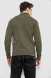 Кофта чоловіча на блискавці з кишенями, колір хакі, XL, XXL, 161R1053 - зображення 4