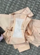 Набор женских трусов 5 шт онотонное базовое нижнее бельё бразилианы на каждый день XL бежевый (NB55011/5) - изображение 7