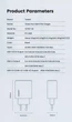 Быстрая зарядка Toocki GaN 67W с LED-дисплеем 3 порта (2 USB-C + 1 USB-A, QC 4.0, PD 3.0 для ноутбука Сетевое Зарядное устройство - изображение 8