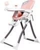 Стільчик для годування EcoToys складний Рожевий (5903089066163) - зображення 4