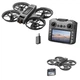 Квадрокоптер X226 - дрон с 4K HD камерой, бесщёточными двигателями, FPV, оптическим позиционированием, системой избегания препятствий, пульт с экраном 4.5", до 13 минут полета, дальность до 200 м, серый - изображение 8