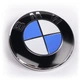 Эмблема БМВ (BMW) 78 мм значок для E39 E53 E60 E46 E36 E34 E90 E65 E66 E70 Значок на капот багажник - изображение 1