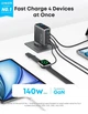Зарядний пристрій із дисплеєм Anker GaN Charger 140W 3xUSB-C PD3.1 1xUSB-A - изображение 3