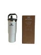 Термокружка Stanley The IceFlow™ Flip Straw Tumbler 30 oz 887 мл біла - изображение 1