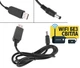 Кабель Usb для роутера с преобразователем напряжения 5V- 9v -12V Usb 1A, 1М интернет без света - изображение 1