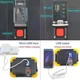 Портативний акумуляторний LED прожектор L802 20W з Power Bank, переносний світлодіодний ліхтар IP44 на акумуляторах 18650, автономний кемпінговий прожектор для дому, риболовлі, туризму та аварійного освітлення - зображення 8