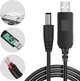 Кабель для роутера 12В от павербанка (повербанка) USB to DC 5.5x2.1mm | Повышающий кабель-переходник 5V на 12V JoyPro CB-1051 - изображение 7