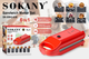 Мультипекарь 6 в 1 Sokany SK-BBQ-836 700 Вт антипригарное покрытие Красный - изображение 4