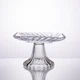 Тортовница стеклянная квадратная на ножке, 16×16 см прозрачная - изображение 3