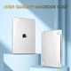 Прозрачный чехол накладка на MacBook Pro 14.2" M1 / M2 / M3 / M4 — A2442 / A2779 / A2918 / A2992 / A3112 / A3185 / A3401 - изображение 5