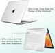 Прозрачный чехол накладка на MacBook Pro 14.2" M1 / M2 / M3 / M4 — A2442 / A2779 / A2918 / A2992 / A3112 / A3185 / A3401 - изображение 6
