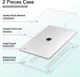Прозрачный чехол накладка на MacBook Pro 14.2" M1 / M2 / M3 / M4 — A2442 / A2779 / A2918 / A2992 / A3112 / A3185 / A3401 - изображение 7
