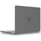 Серый чехол-накладка Hardshell для MacBook Pro 16.2" A2485 A2780 A2991 M1 M2 M3 Max серый матовый пластик Matte grey - изображение 1