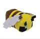 Мягкая игрушка Пчела Майнкрафт 18 см Bee Minecraft - изображение 3