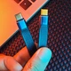 Переходник дата-кабель 8K Type C - Type C USB 4.0, 40Gbps, PD240W Metal T5, 0.13 м (487860) - изображение 4
