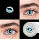 Синие контактные линзы - Кэт блу 2шт. от ELITE Lens - изображение 5