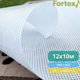 Пленка полиэтиленовая армированная Fortex 12х10 м, 120 м2, 180 г/м2, прозрачная - изображение 10