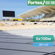 Геотекстиль нетканий PP Fortex Geo 200 г/м2, S18NW, 6 х 100 м, 600 м2 - зображення 6