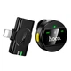 Бездротовий мікрофон Hoco L21 Charm iPhone Lightning wireless microphone Black - изображение 2