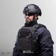 Плитоноска Warmor Gen.3 Cordura без подсумков ЧЕРНАЯ - изображение 6