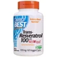Антиоксиданты Doctor's Best Ресвератрол Trans-Resveratrol 100 мг 60 гелевых капсул - изображение 1
