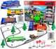 Уникальная Железная дорога Power Train 1067 см - Грузовая станция с загрузкой щебня - изображение 1