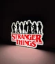 LED Нічник Лайтбокс Stranger Things Тематичний з Серіалу Дивні Дива (16x11x4) - зображення 3
