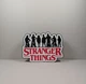 LED Нічник Лайтбокс Stranger Things Тематичний з Серіалу Дивні Дива (16x11x4) - зображення 4