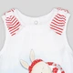 Детский летний сарафан для девочки Chicco 09003592000000 56 см Белый (8054707595170) - изображение 3
