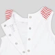 Детский летний сарафан для девочки Chicco 09003592000000 56 см Белый (8054707595170) - изображение 4