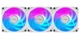 Вентилятор Gigabyte Aorus EZ Chain Fan 120 Ice 3-Pack White (GP-ECFAN1203 ICE) - изображение 5