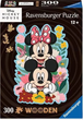 Puzzle drewniane Ravensburger Myszka Mickey and Minnie 300 elementów 12000762 (4005555007623) - obraz 1