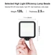 Накамерный LED RGB-свет Puluz PU560B 2500–9000K с аккумулятором, OLED-дисплеем и 13 режимами сцен (E1463AAEBA16) - изображение 8
