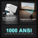 Cмарт проектор для фильмов яркость 1000 ANSI 2/16GB портативный Bioscope Ismart X9 4K Projector Full HD до 150 дюймов HDMI-совместимый на Android 11 TV/AI Auto Focus поддержка Bluetooth Wi-Fi мультимедийный домашний кинотеатр с автофокусом - изображение 4