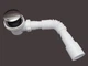 Сифон для душевого поддона MILLZ 11/2"х 65 выпуском Сlick-Сlack и гофротрубой 40х40/50 SG09100033 - изображение 3