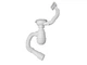 Сифон для мойки MILLZ 11/2"х40 прямоугольный перелив с гофротрубой 40х40/50 SM27010343 - изображение 1