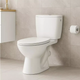 Унитаз-компакт Cersanit-Mito Milos 903 KA010 3/6 K681-062 с бачком и антибактериальным сиденьем полипропилен - изображение 3