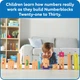 Learning Resources hand2mind MathLink Cubes Numberblocks Учимся считать от 21 до 30 Обучающий игровой обучающие кубики для счета, набор для изучения чисел и математики - изображение 3