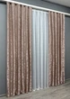 Комплект готовых штор VR-Textil Жаккард Вензель № 090ш Пудровый 150х270 см 2 шт (30-013) - изображение 4