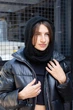 Женский Шарф-хомут Without Scarf Черный Теплый - (363528) - изображение 3