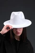 Женская Шляпа Белая Однотонная Without - (362703) - изображение 3