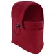 Зимняя спортивная балаклава из флиса с затяжками 31*35 см Beanies Бордовый - изображение 2