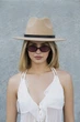 Женская Шляпа Fedora С Ремнем Beige Элегантный Стиль - (362900) - изображение 2