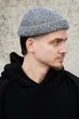 Чоловіча кепка Докер Теді хутряна світлосіра Without Dax сірий (365012) - зображення 3