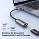 Переходник UGREEN CM654 USB Type-C на DisplayPort 8K 60 Hz Thunderbolt 4 (15575) - изображение 2