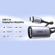 Адаптер Ugreen CM654 USB Type-C - DisplayPort Thunderbolt 4 8K 60Гц Серый (LKMTR_885624) - изображение 3